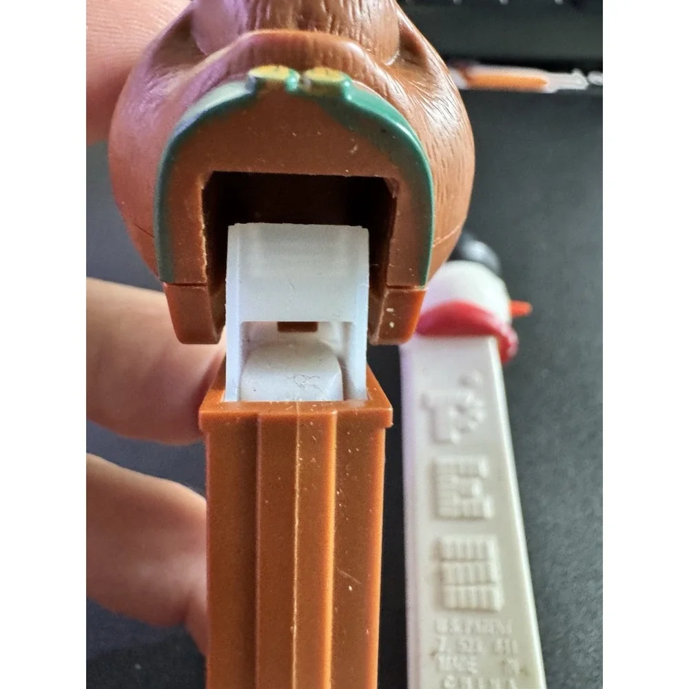 Lot Of Pez Dispensers (2) Frosty Snowman 2013 & Rudolph Reindeer 2012 Christmas